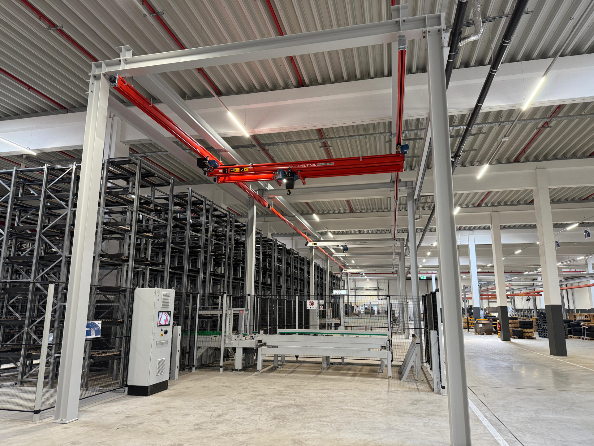 Weitere Krananlagen – technische Aufnahme